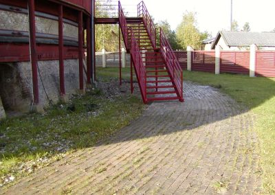 Udvendig ståltrappe fra Sundby Trapper (1)